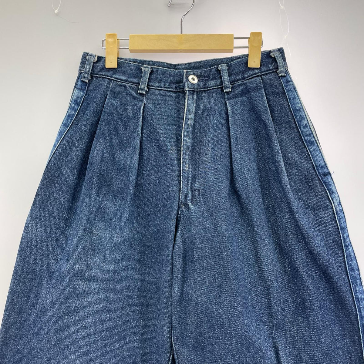 デニムパンツ Y’s for men 2タックデニムパンツ S インディゴ S