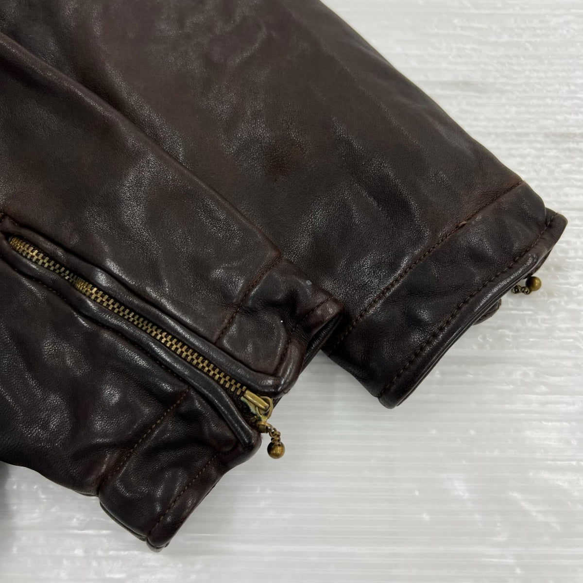 ジャケット レザージャケット M ブラウン