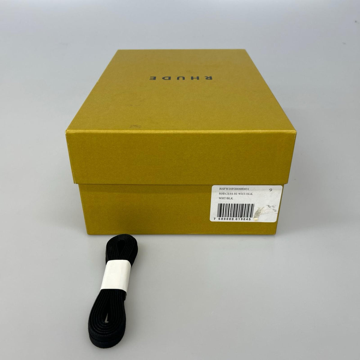 スニーカー RHUDE ダメージ加工 WHT ホワイト