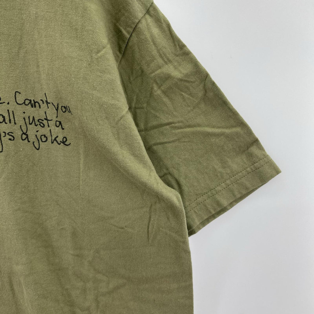 半袖Tシャツ 25AW Joke Tee カーキ M カーキ