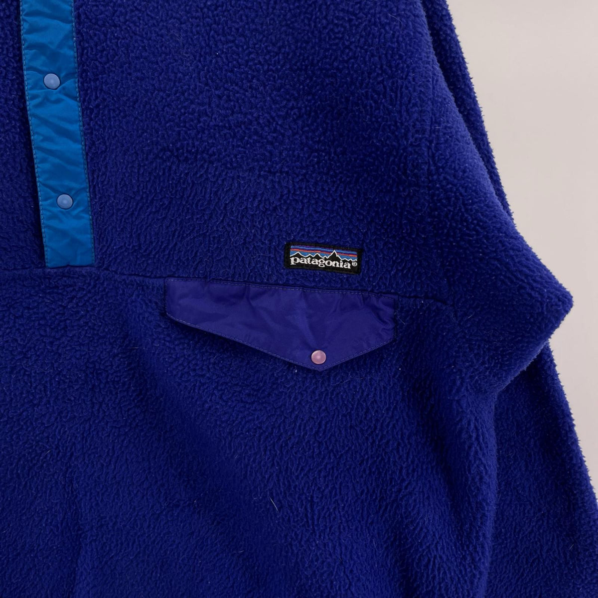 スウェット 90s スナップT 青 M M ブルー