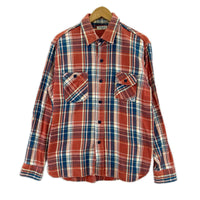 長袖シャツ LIGHT TWILL CHECK WORK SHIRT M