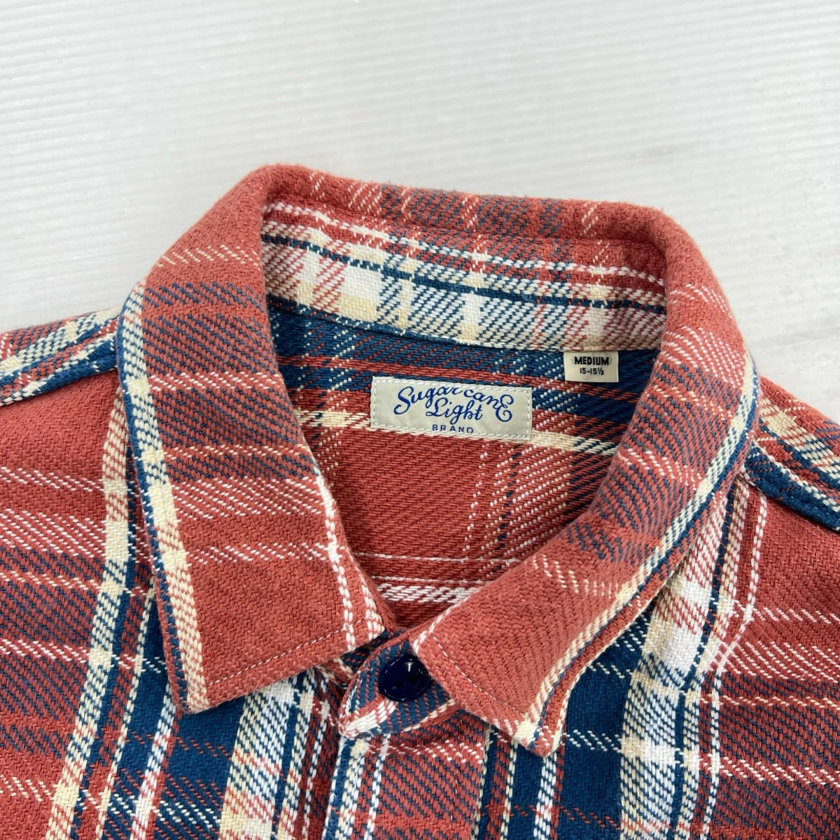 長袖シャツ LIGHT TWILL CHECK WORK SHIRT M