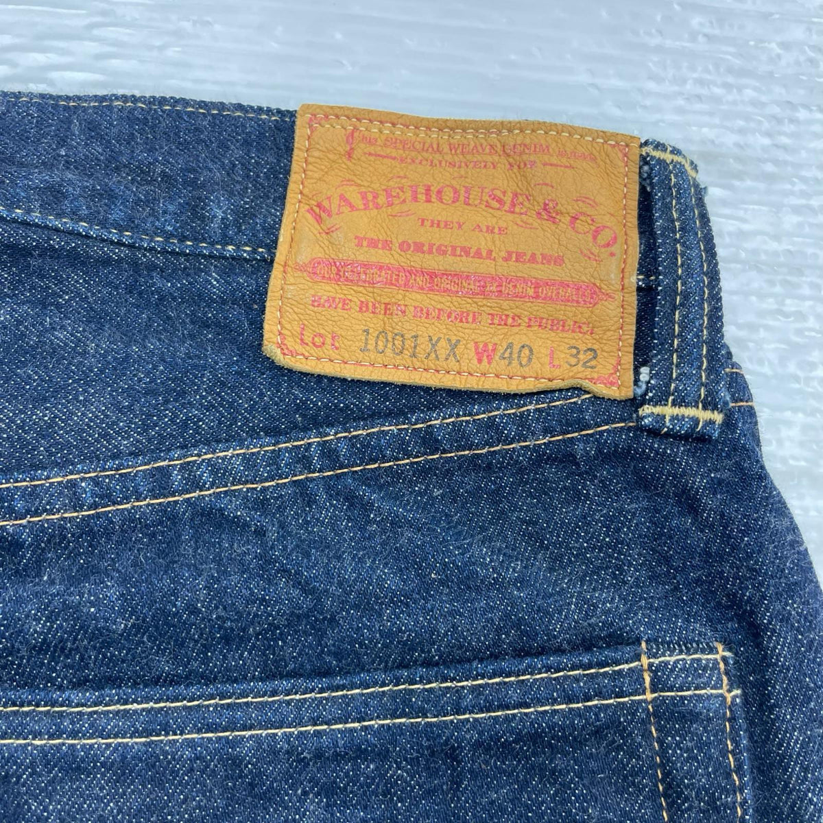 デニムパンツ 1001XX インディゴ (W40) 40 ネイビー