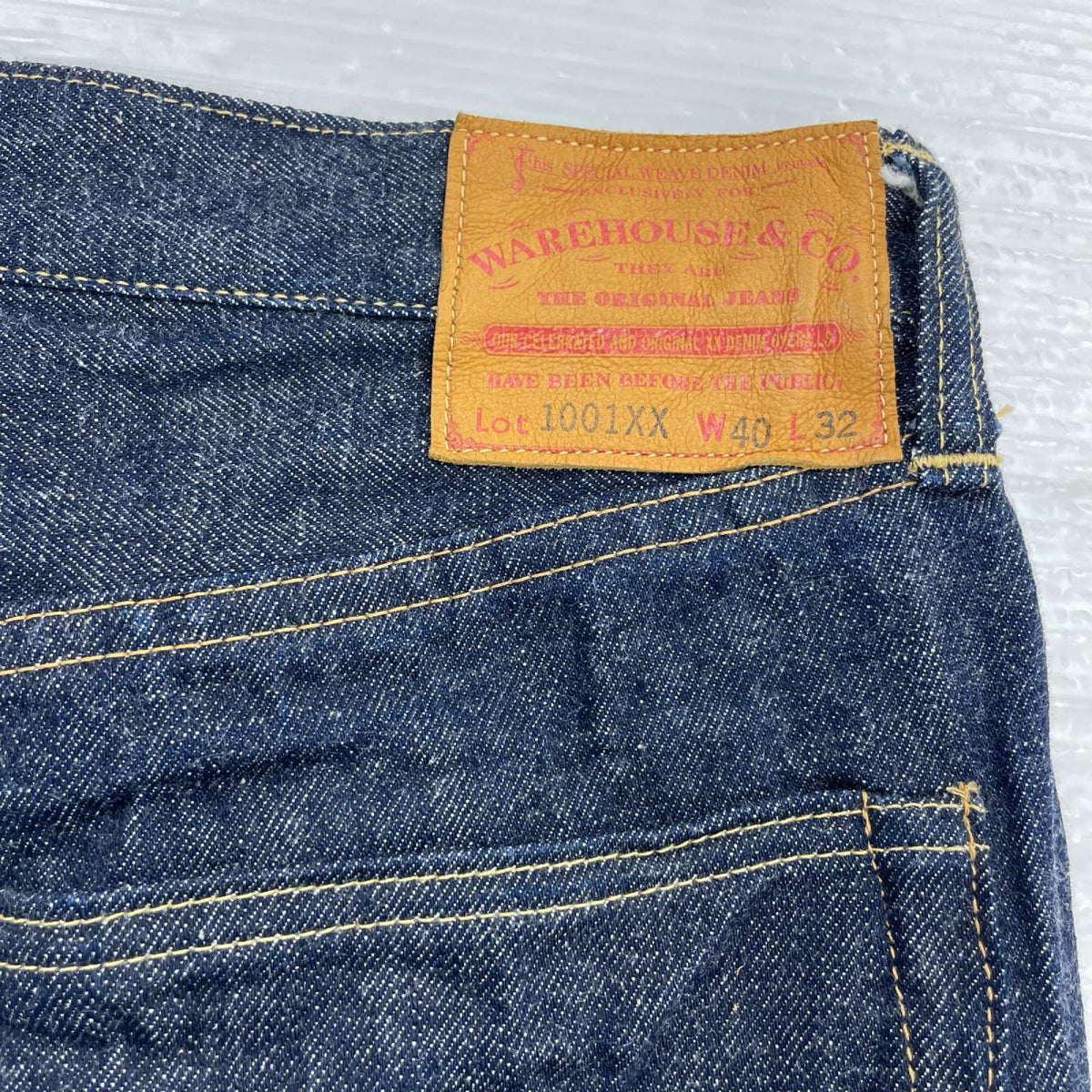 デニムパンツ 1001XX インディゴ (W40) 40 ネイビー