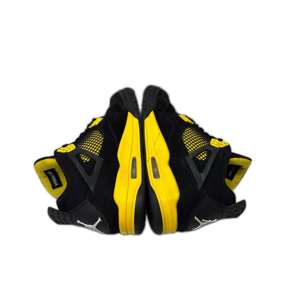 スニーカー Air Jordan 4 Retro Thunder 27.5cm (US9 1/2 UK9 EU45) ブラック