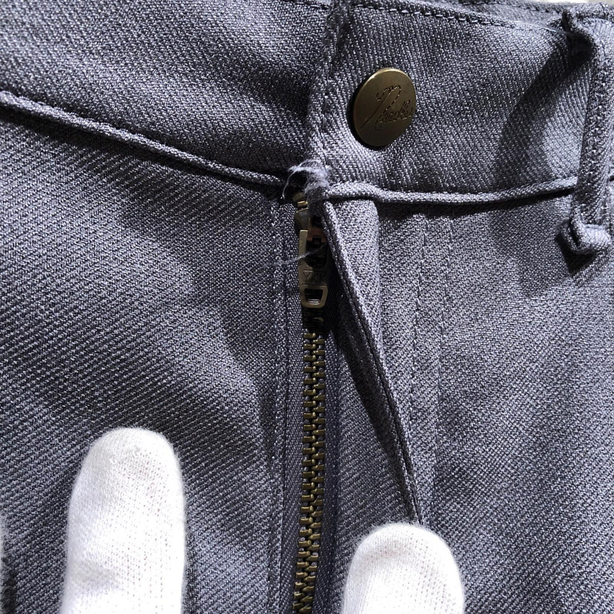 パンツ コットン フレア スラックス