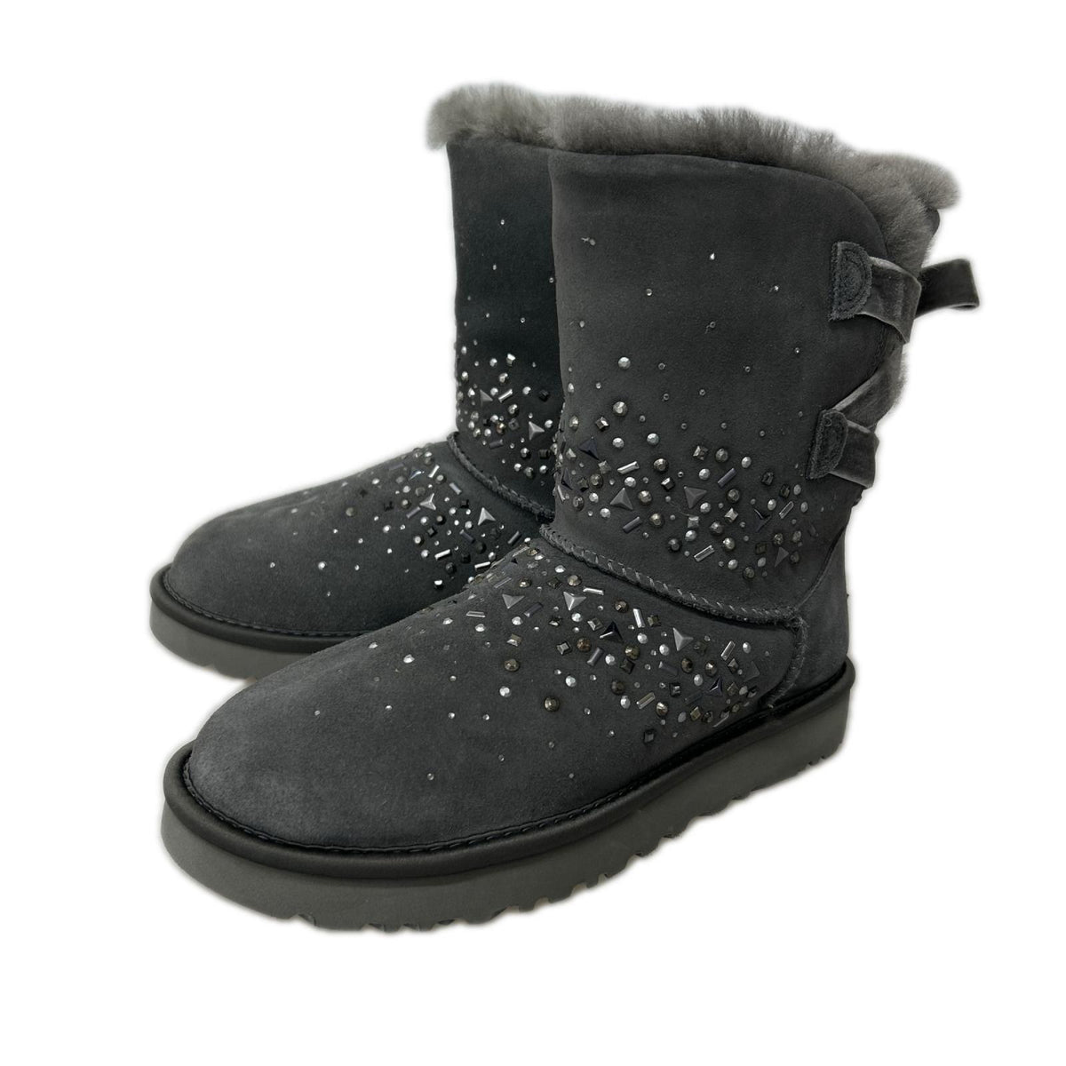 ブーツ Classic Galaxy Bling Short (24.0) 24cm (US6 UK5 1/2 EU38) グレー