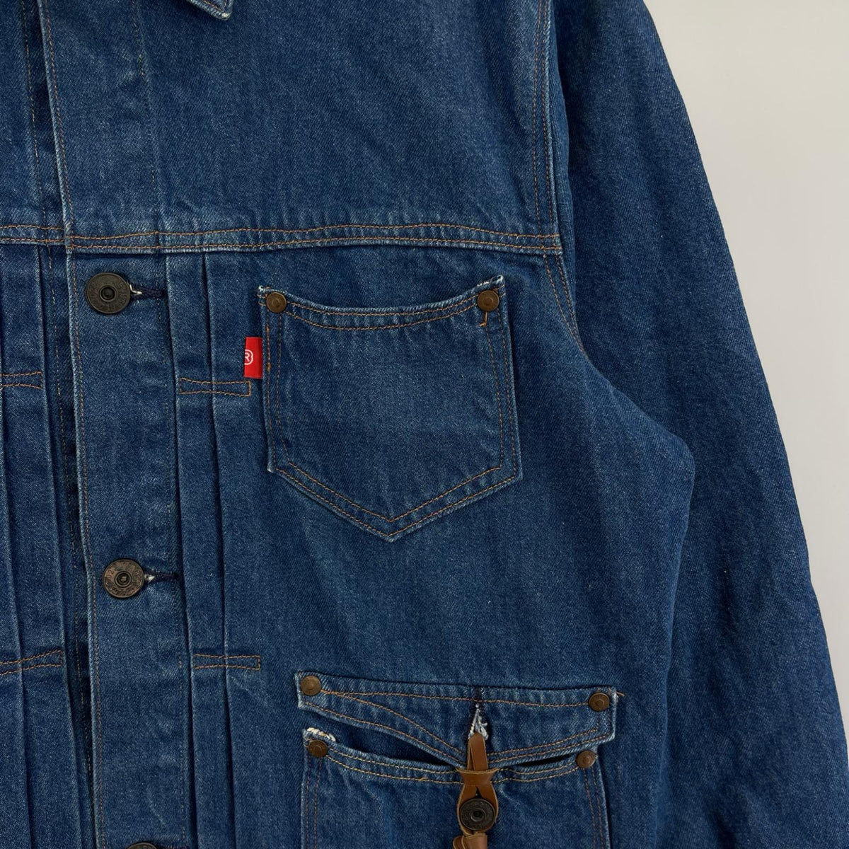 デニムジャケット TYPE ll TRUCKER JACKET/青 M ブルー