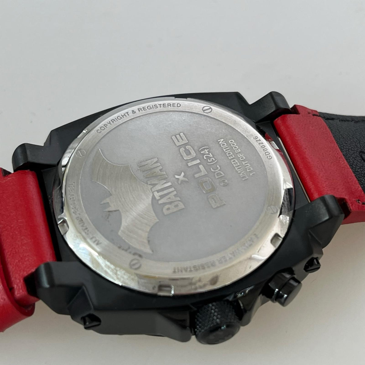 腕時計 Forever Batman Red Edition レッド