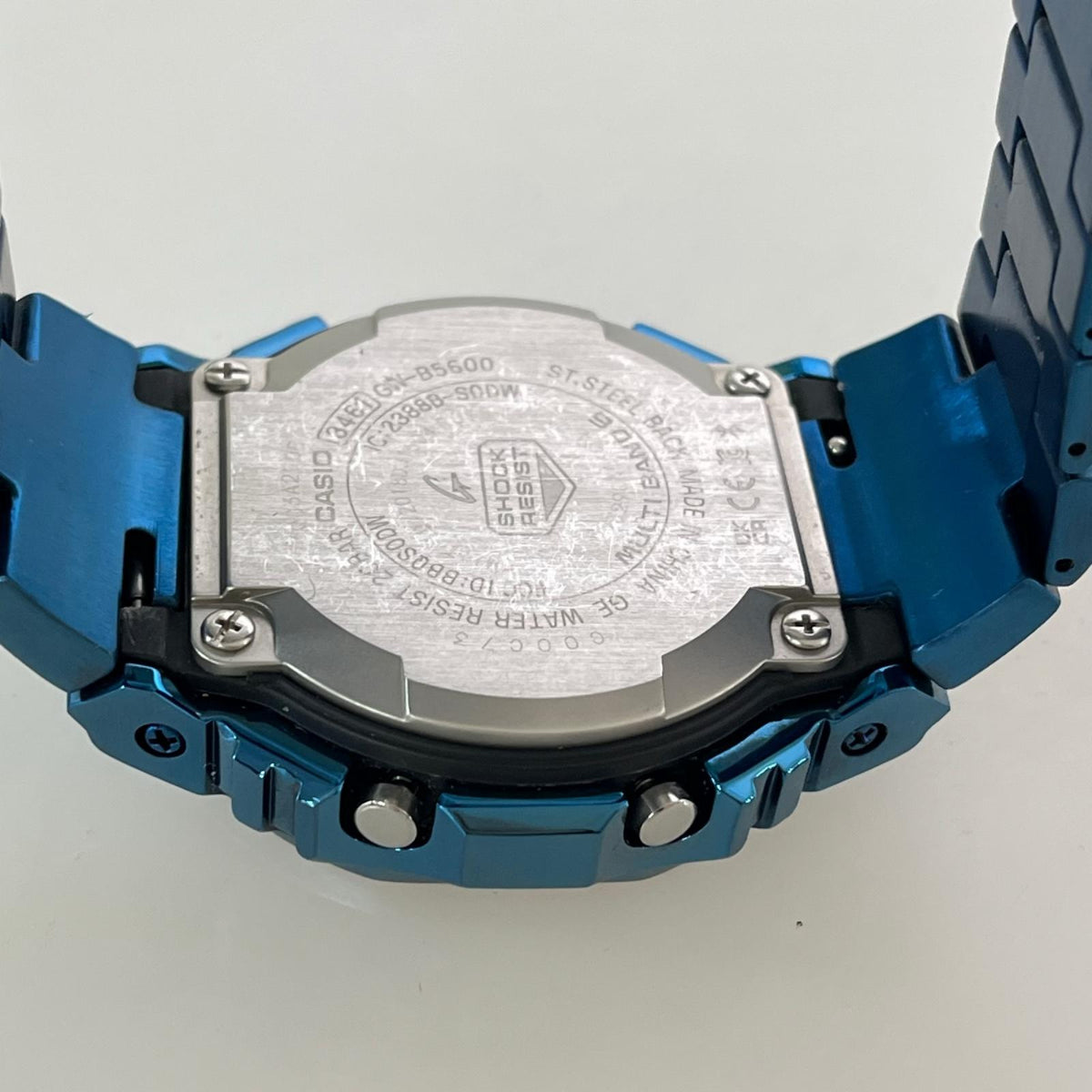 腕時計 CASIO G-SHOCK GW-B5600 Bluetooth メタリックブルー タフソーラー