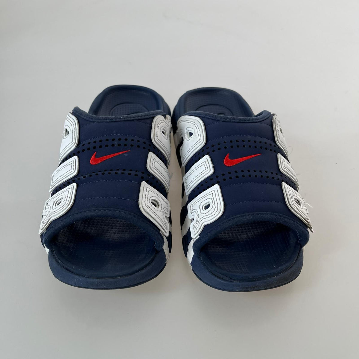 その他靴 AIR MORE UPTEMPO SLIDE 紺 (25.0cm) 25cm (US7 UK6 1/2 EU40) ネイビー