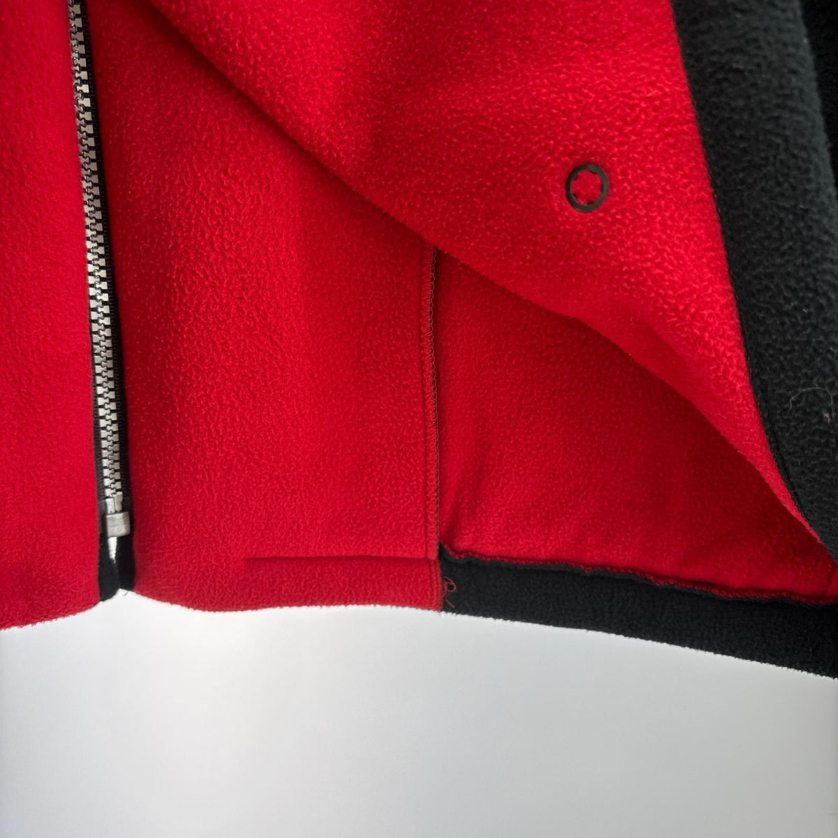 ジャケット homme Fleece Riders Jacket BLK/RED 3 ブラック