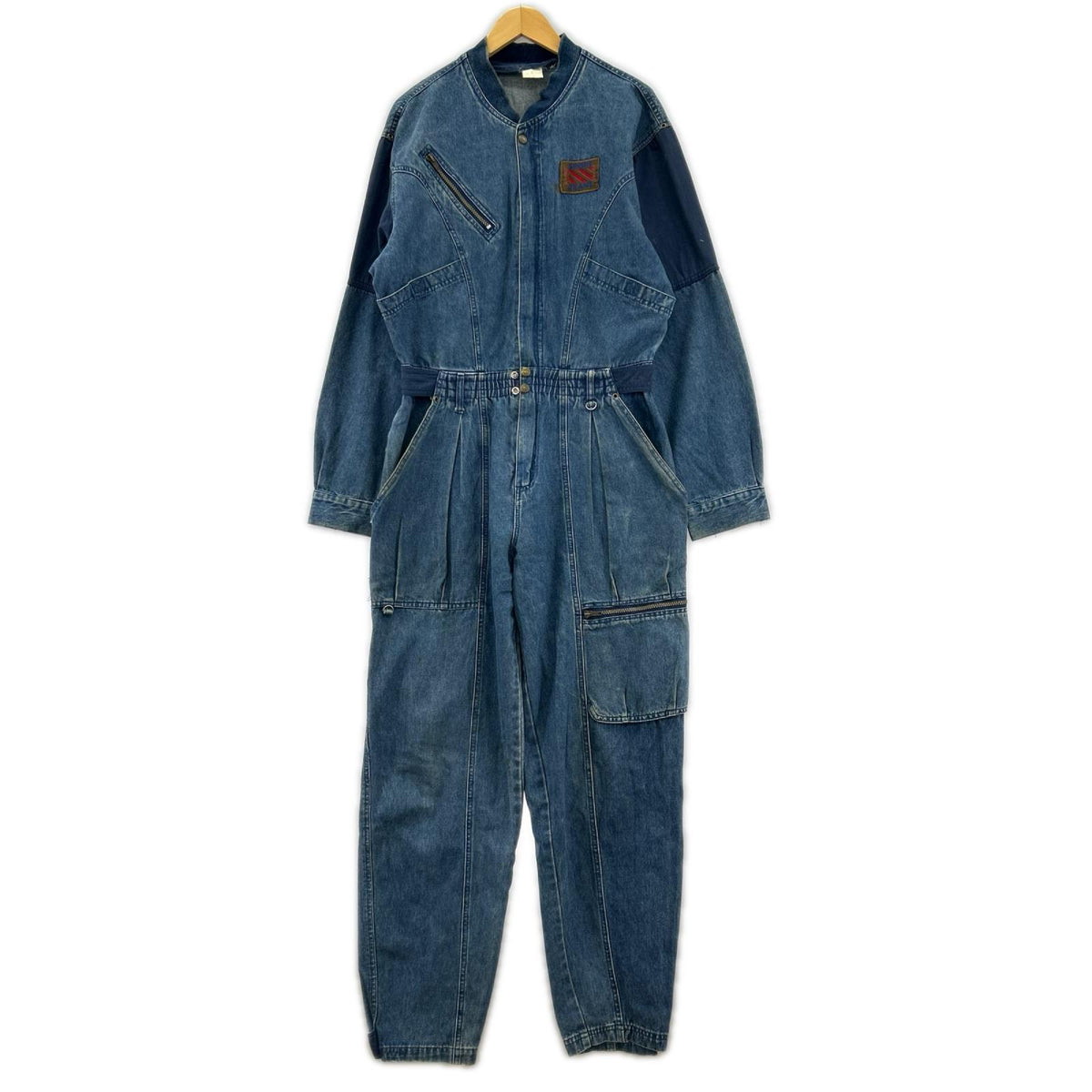 オーバーオール 80S~ SPORT JEANS IDG 32 32 ネイビー