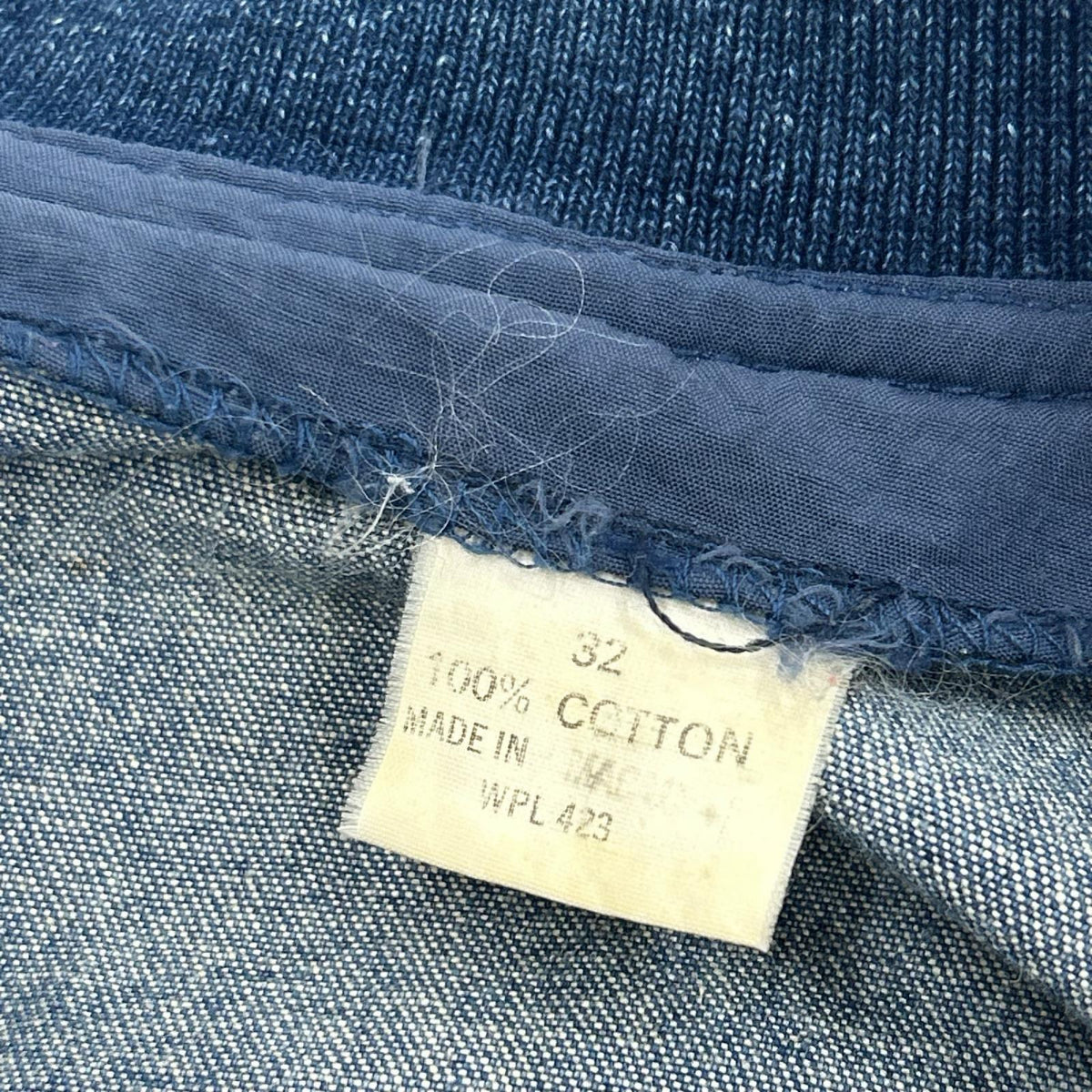 オーバーオール 80S~ SPORT JEANS IDG 32 32 ネイビー