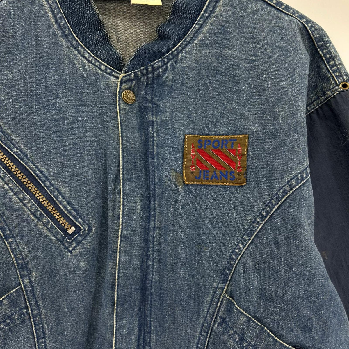 オーバーオール 80S~ SPORT JEANS IDG 32 32 ネイビー