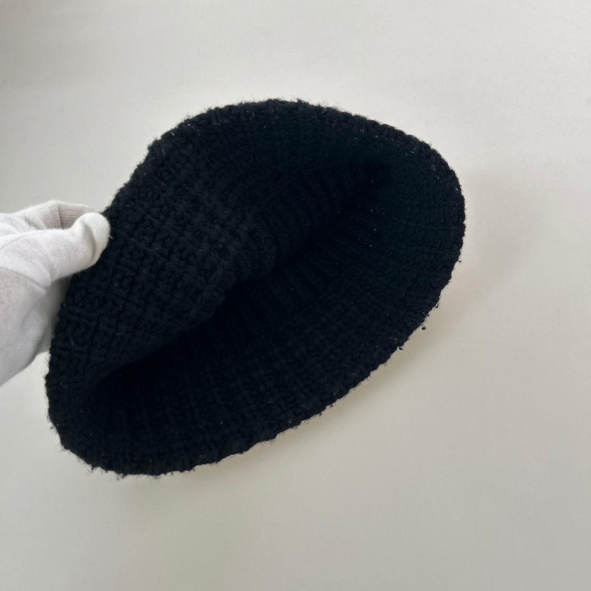 ハット 25AW POUR HOMME 黒 ブラック
