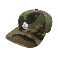 キャップ MONCLER BERRETTO BASEBALL カモメッシュベースボールキャップ