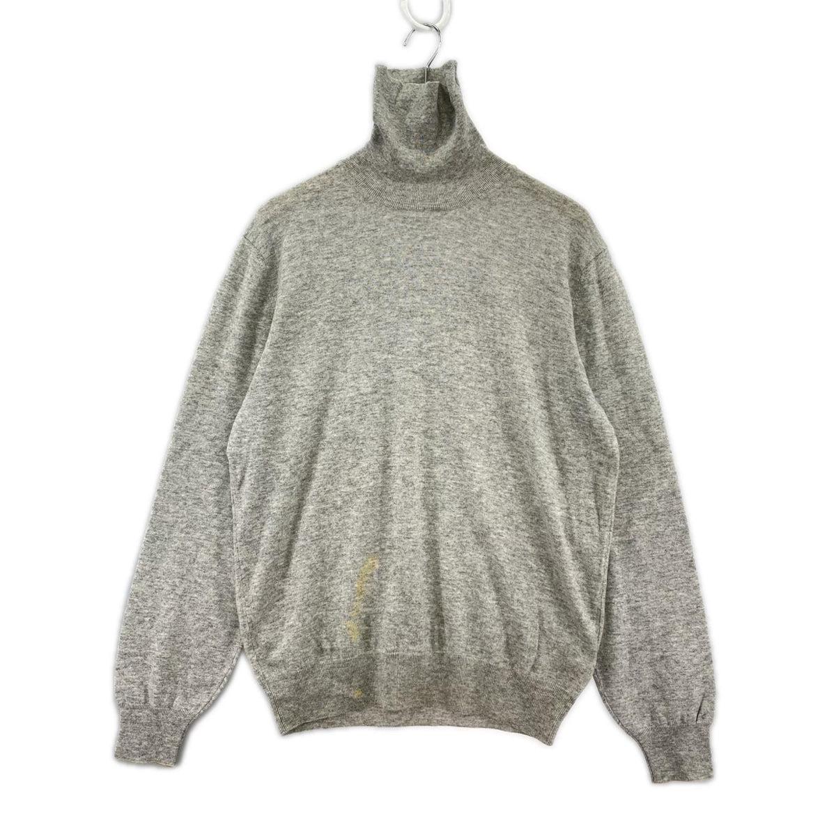 ニット カシミヤ タートルネック グレー 50 グレー