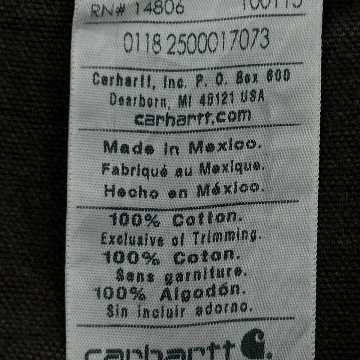 パンツ ダブルニー メキシコ製 茶 W36L30 ブラウン