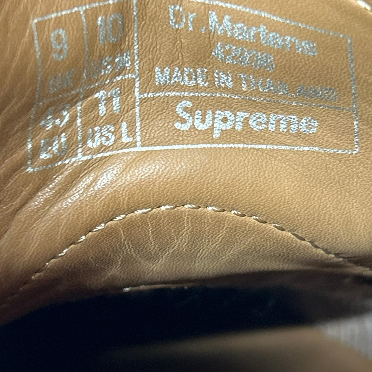 シューズ Dr.Martens×Supreme 25AW 1461 SKULL 3-Eye Shoe
