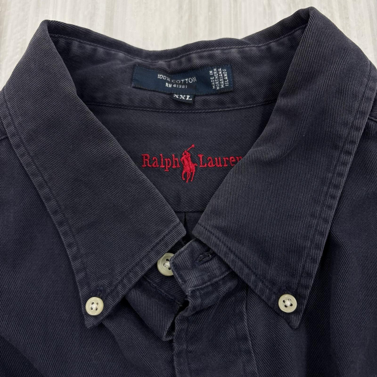 長袖シャツ BLAIRE ネイビー