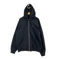 パーカー Small Box Zip Up Hooded Sweatshirt 黒 L ブラック