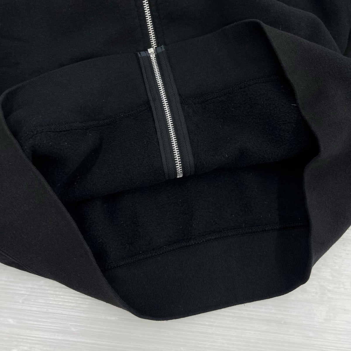パーカー Small Box Zip Up Hooded Sweatshirt 黒 L ブラック
