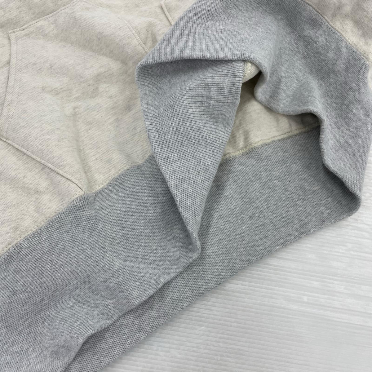 パーカー ダブルシックネス プルオーバー アフターフーデッドスウェットシャツ M ベージュ