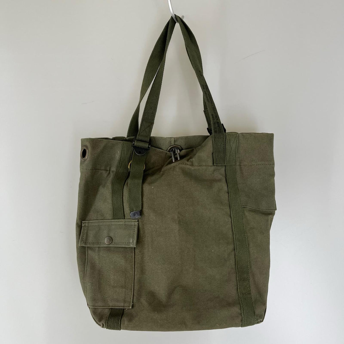 その他バッグ Military Cotton Tote KHK カーキ
