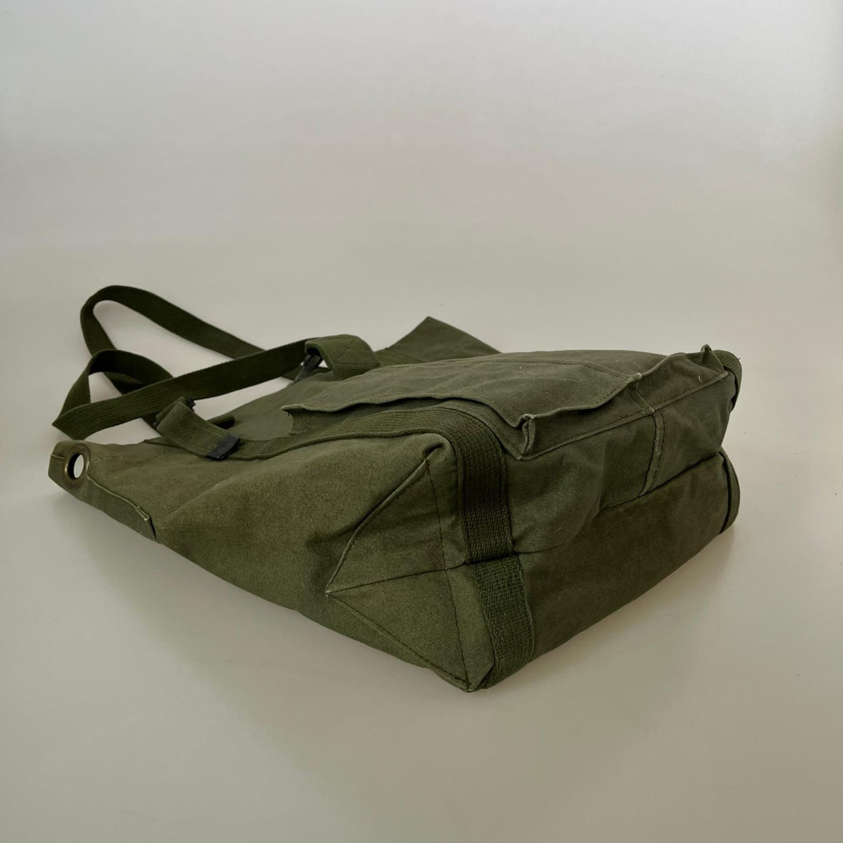 その他バッグ Military Cotton Tote KHK カーキ