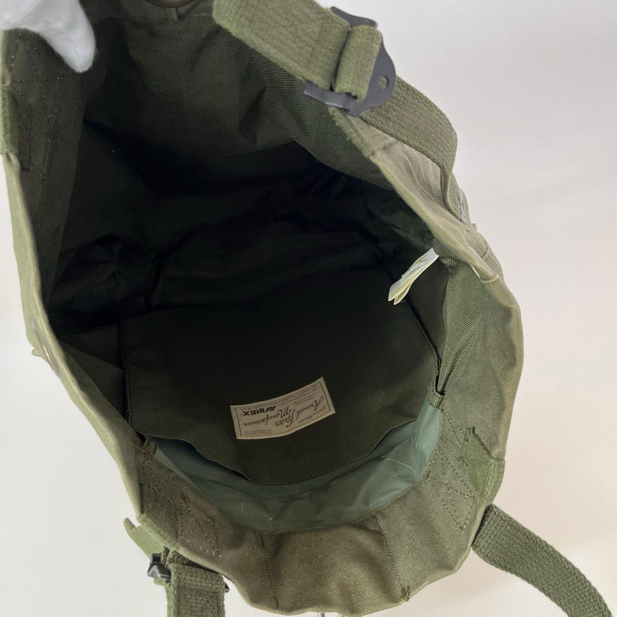 その他バッグ Military Cotton Tote KHK カーキ