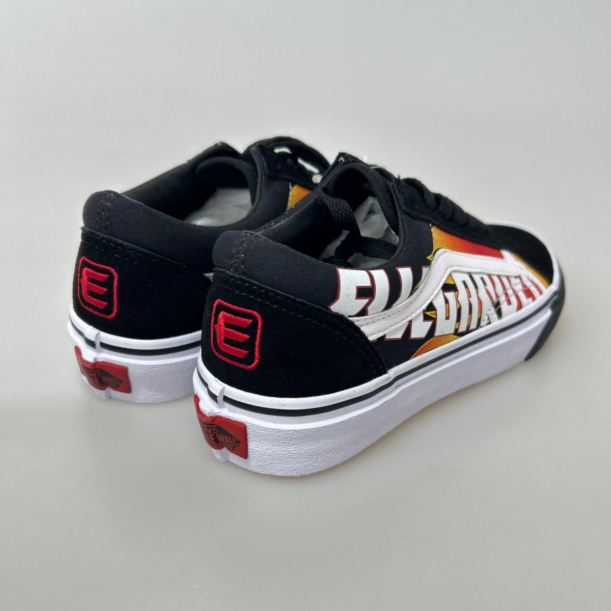 スニーカー ×ELLEGARDEN/OLD SKOOL Black/Flame 23.5cm (US5 1/2 UK5 EU37) ブラック