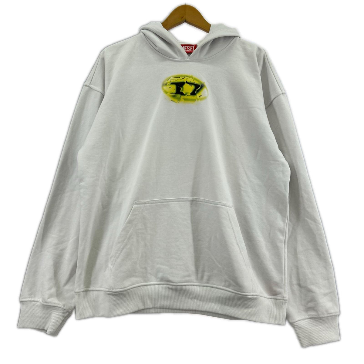パーカー DIESEL S-BOXT-HOOD-K3 A15724 白 (S) S ホワイト