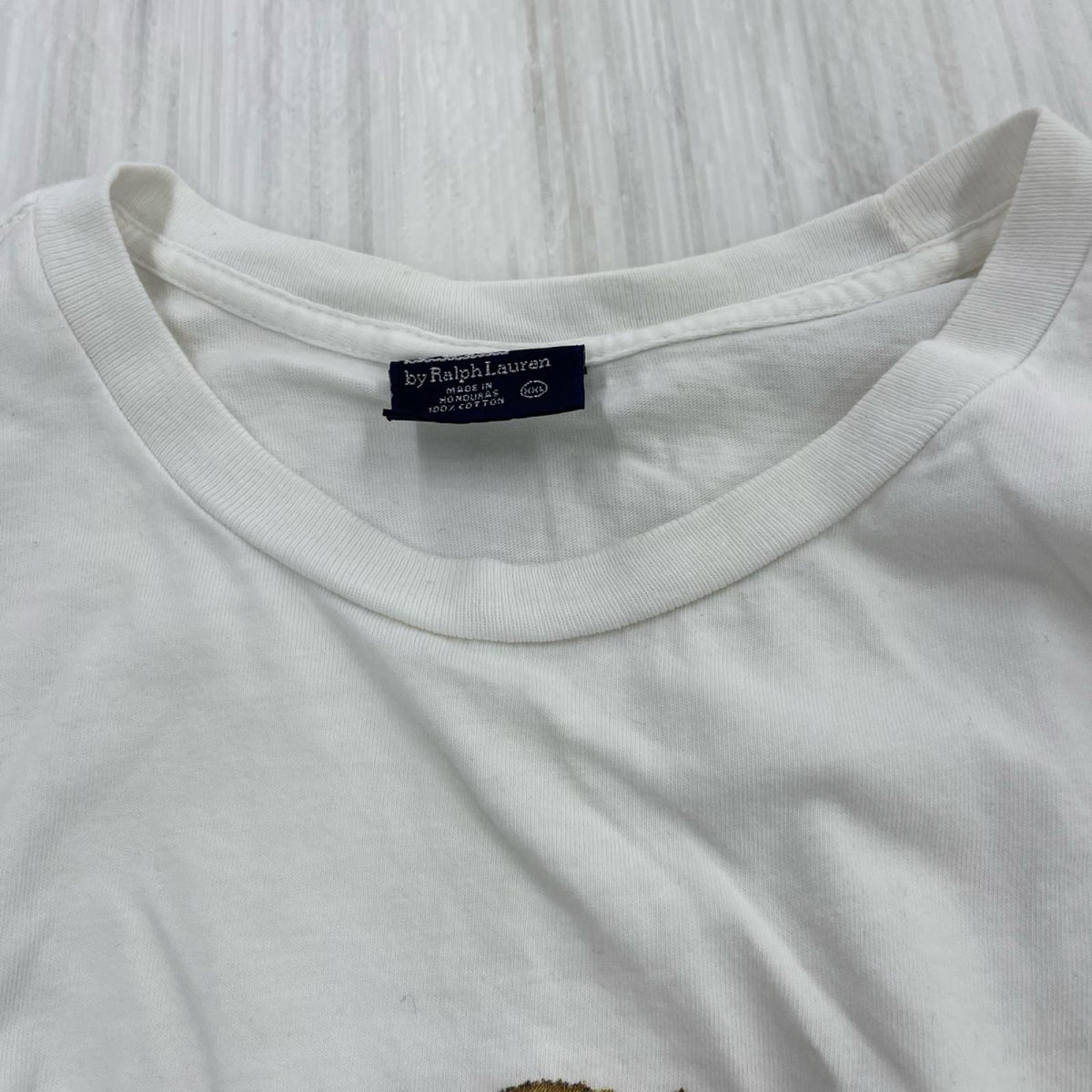 半袖Tシャツ ベア/白 ホワイト