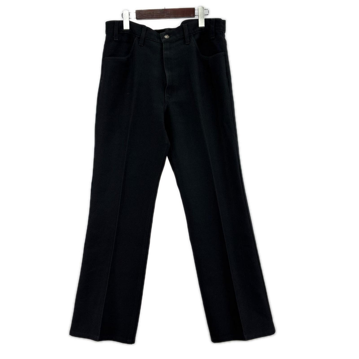 パンツ USA製/スタプレ/黒 ブラック