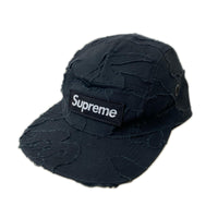 キャップ Layered camo camp cap ブラック