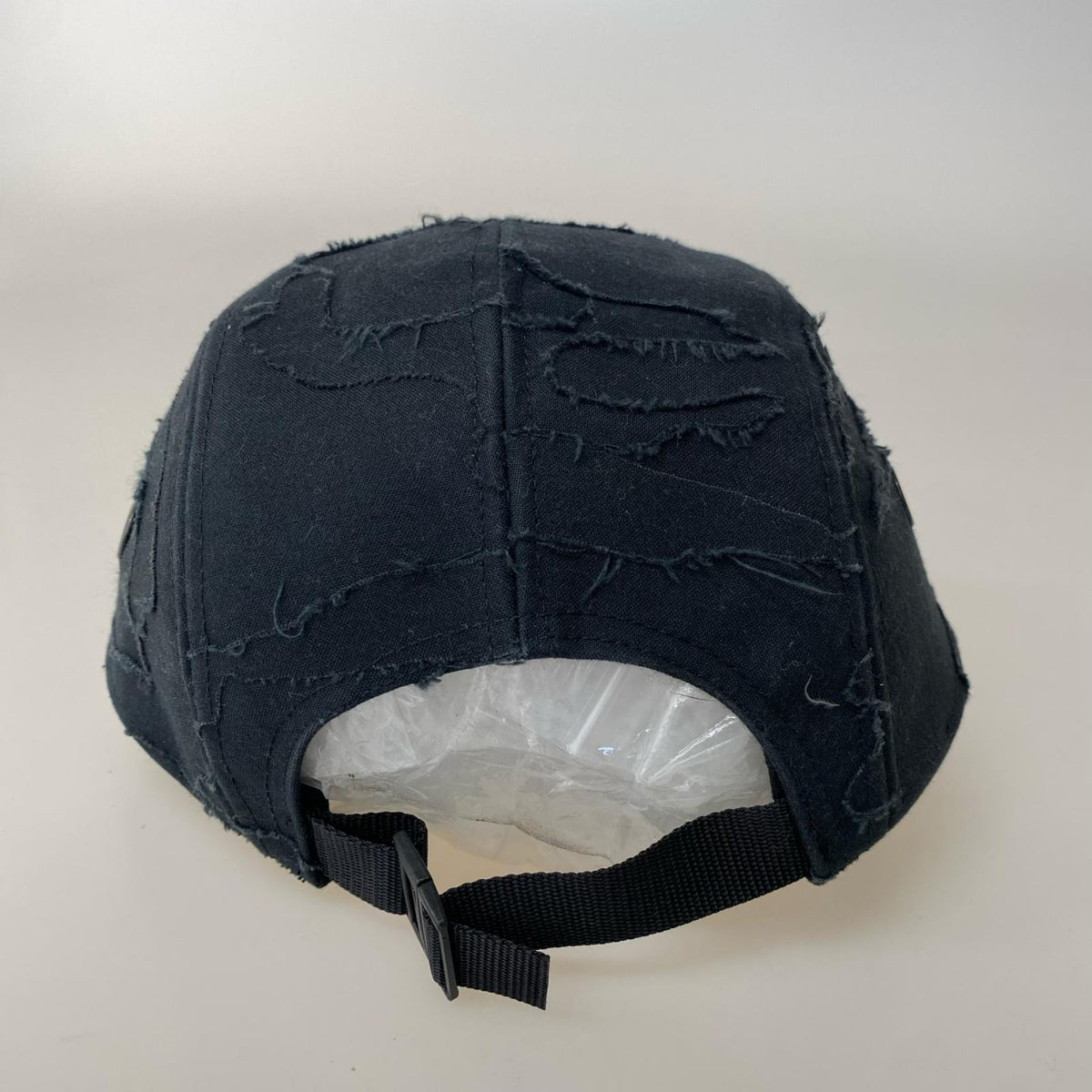 キャップ Layered camo camp cap ブラック
