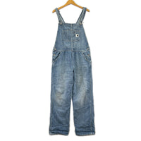 オーバーオール WIP WMNS BIB OVERALL STRAIGHT (S) S ブルー
