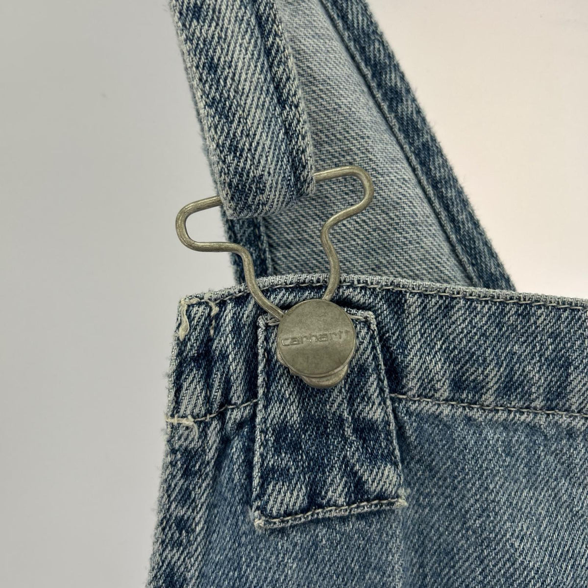 オーバーオール WIP WMNS BIB OVERALL STRAIGHT (S) S ブルー