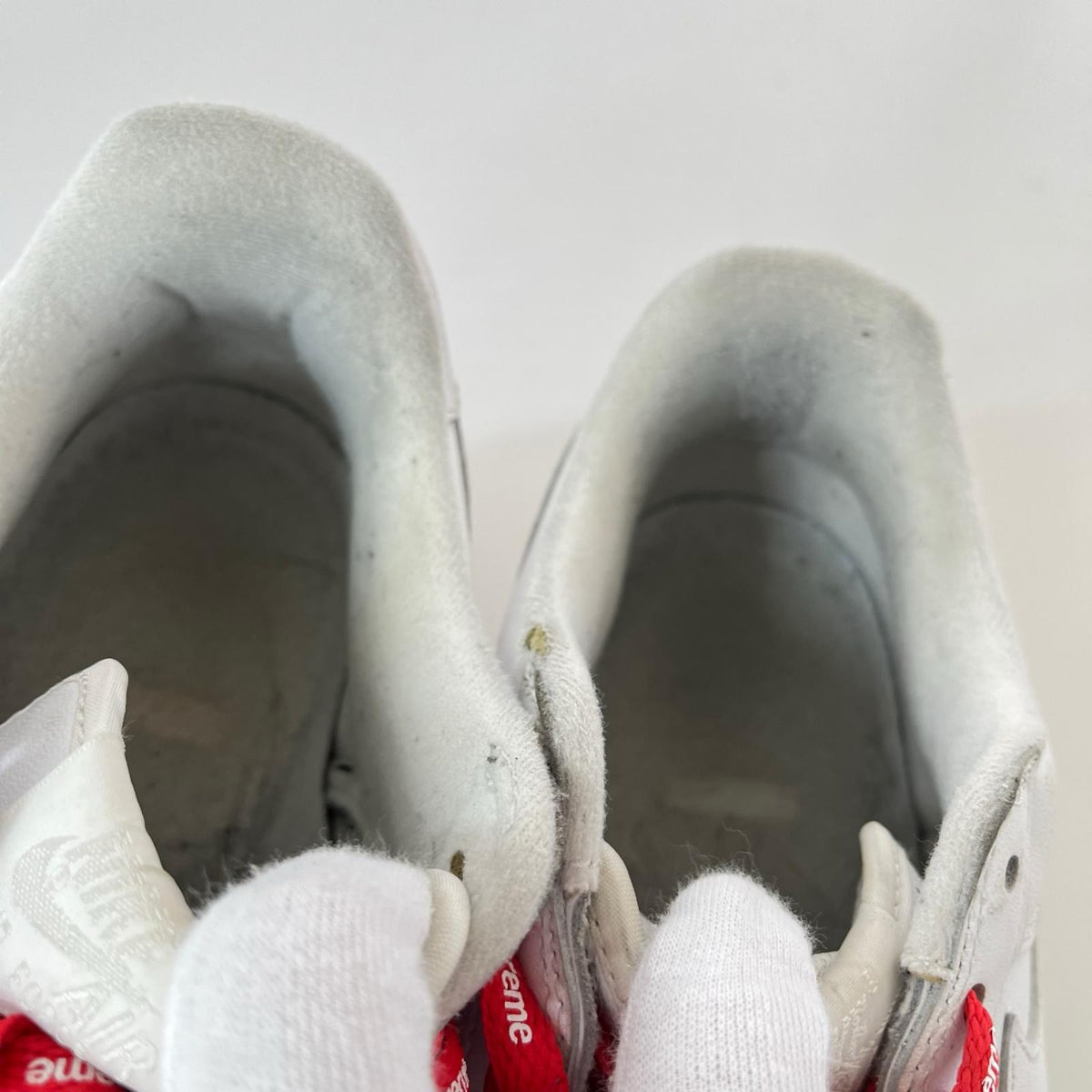 スニーカー × SUPREME AIR FORCE 1 LOW 白 (27.0) 27cm (US9 UK8 1/2 EU44) ホワイト