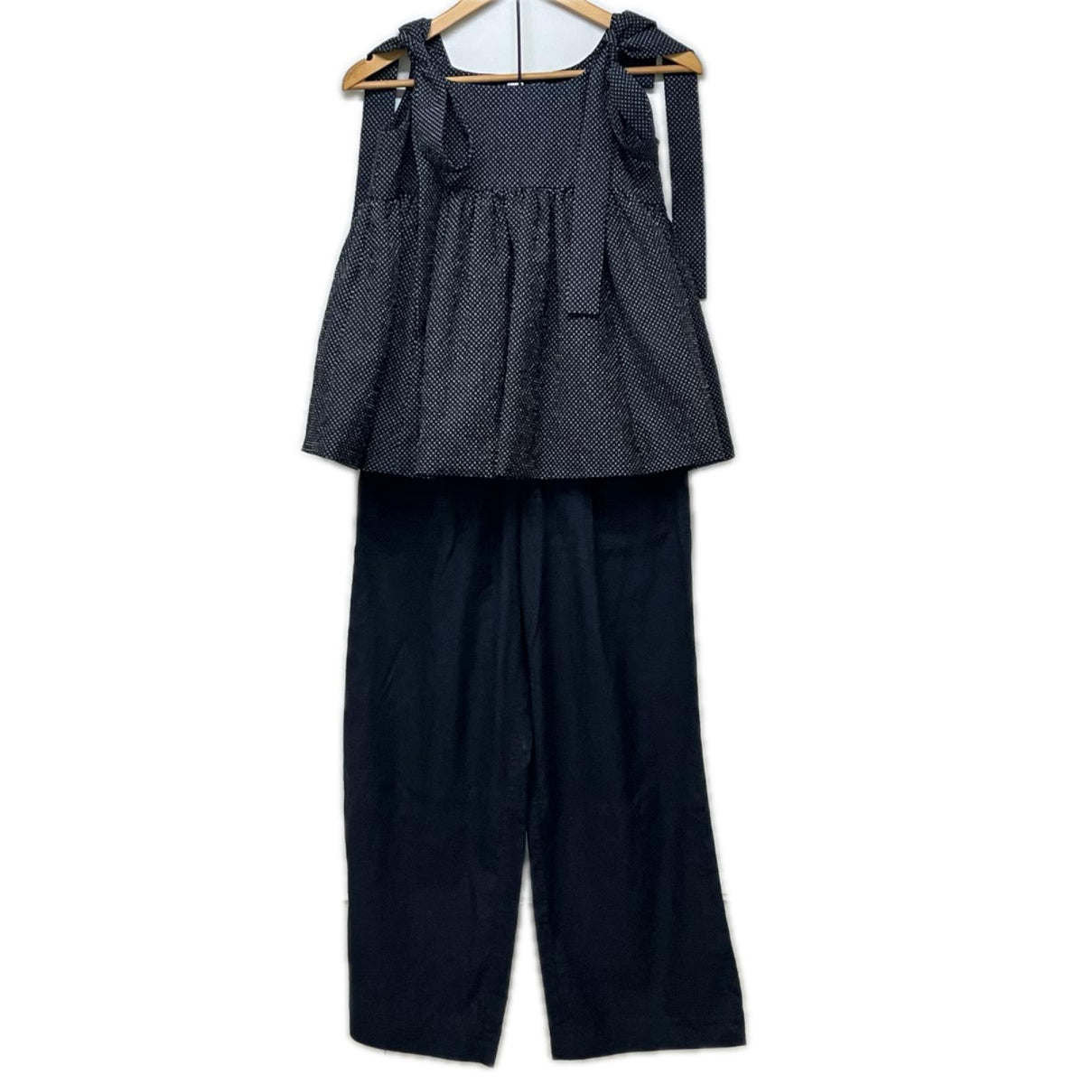 セットアップ Mila Owen ペプラムブラウス×ワイドパンツ セットアップ サイズ0 0