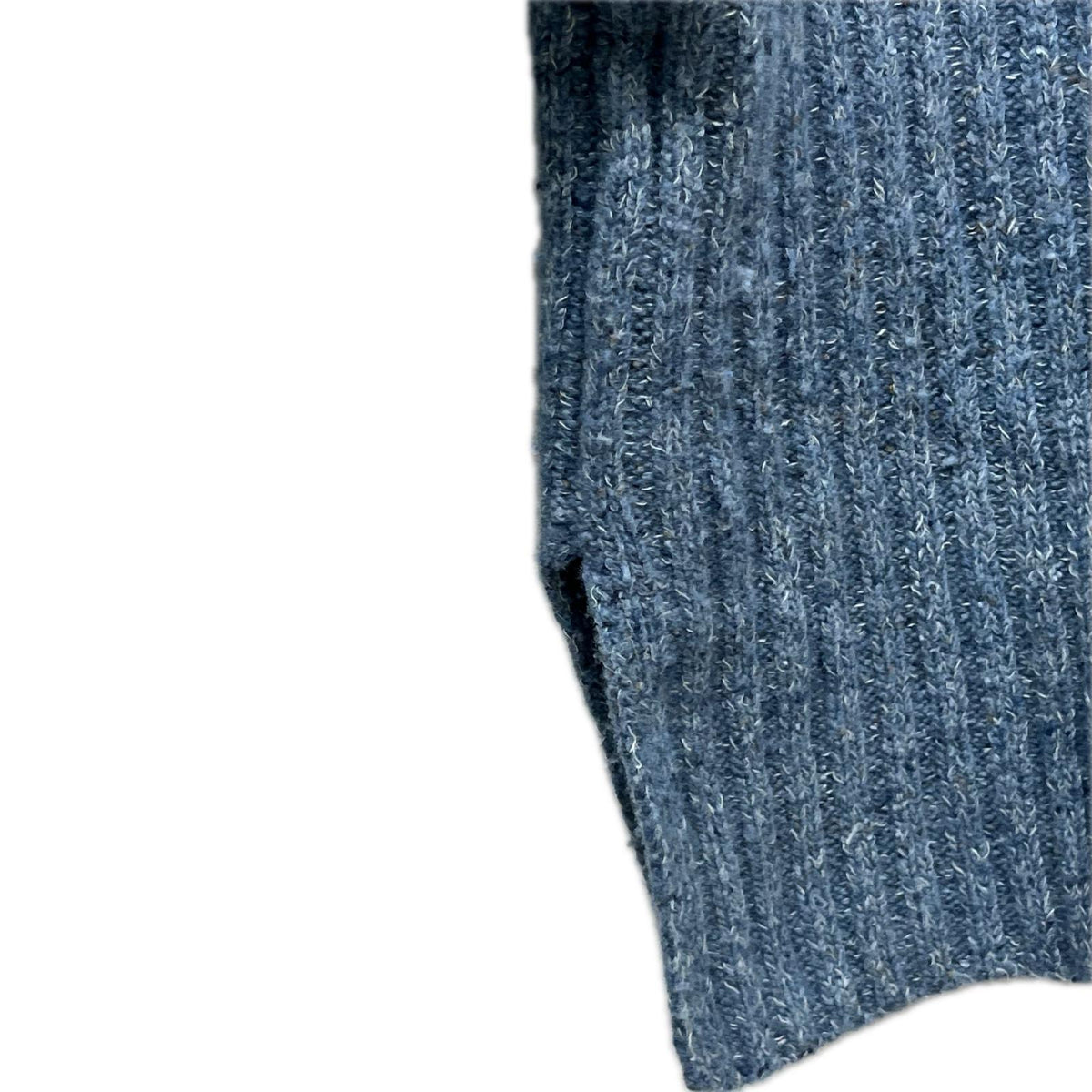 ニット CLANE 23AW/MIXYARN WIDE RIB TURTLE KNIT TOPS 1 1