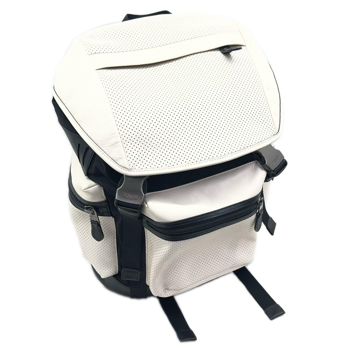 COACH パーフォレイテッド レザー テレイン トレック バックパック K1681-F57477