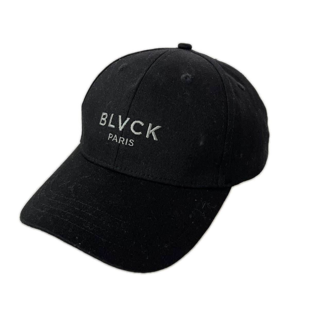 キャップ BLVCK PARIS ロゴ黒 ブラック