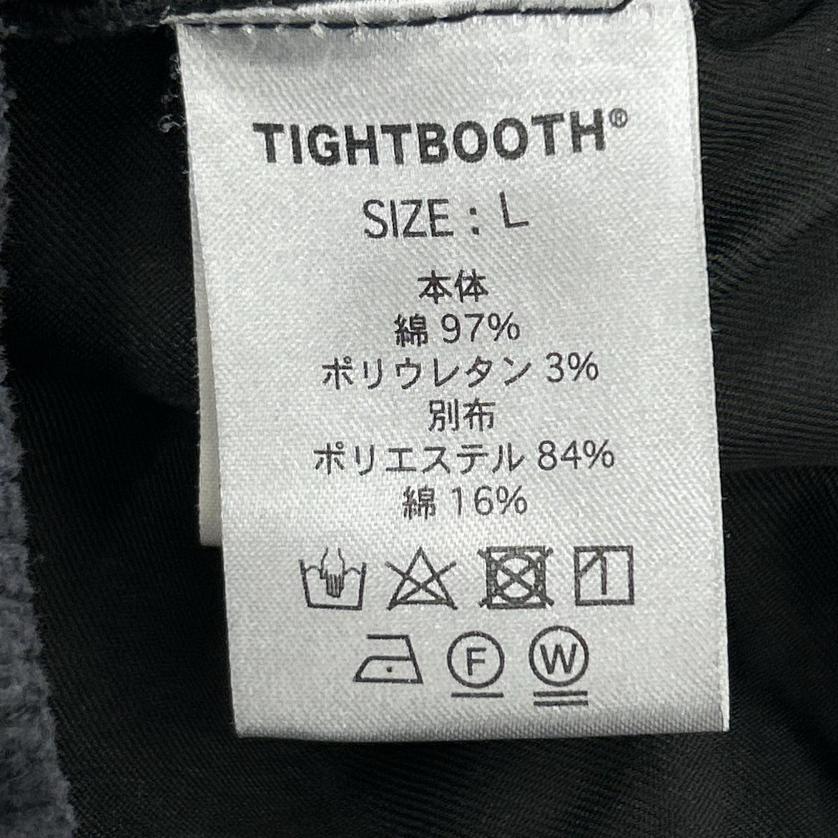 パンツ PATS PANTS PAT CORD PANT 黒 L L ブラック