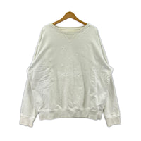 スウェット 23SS SWEAT SHIRT ナンバリングロゴ M M ホワイト