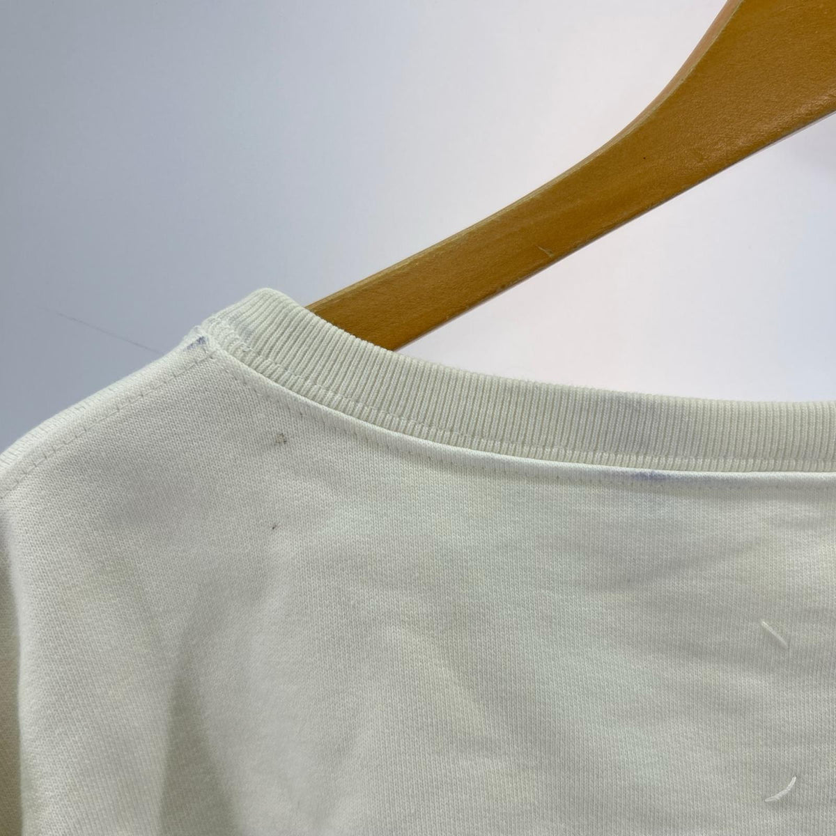 スウェット 23SS SWEAT SHIRT ナンバリングロゴ M M ホワイト