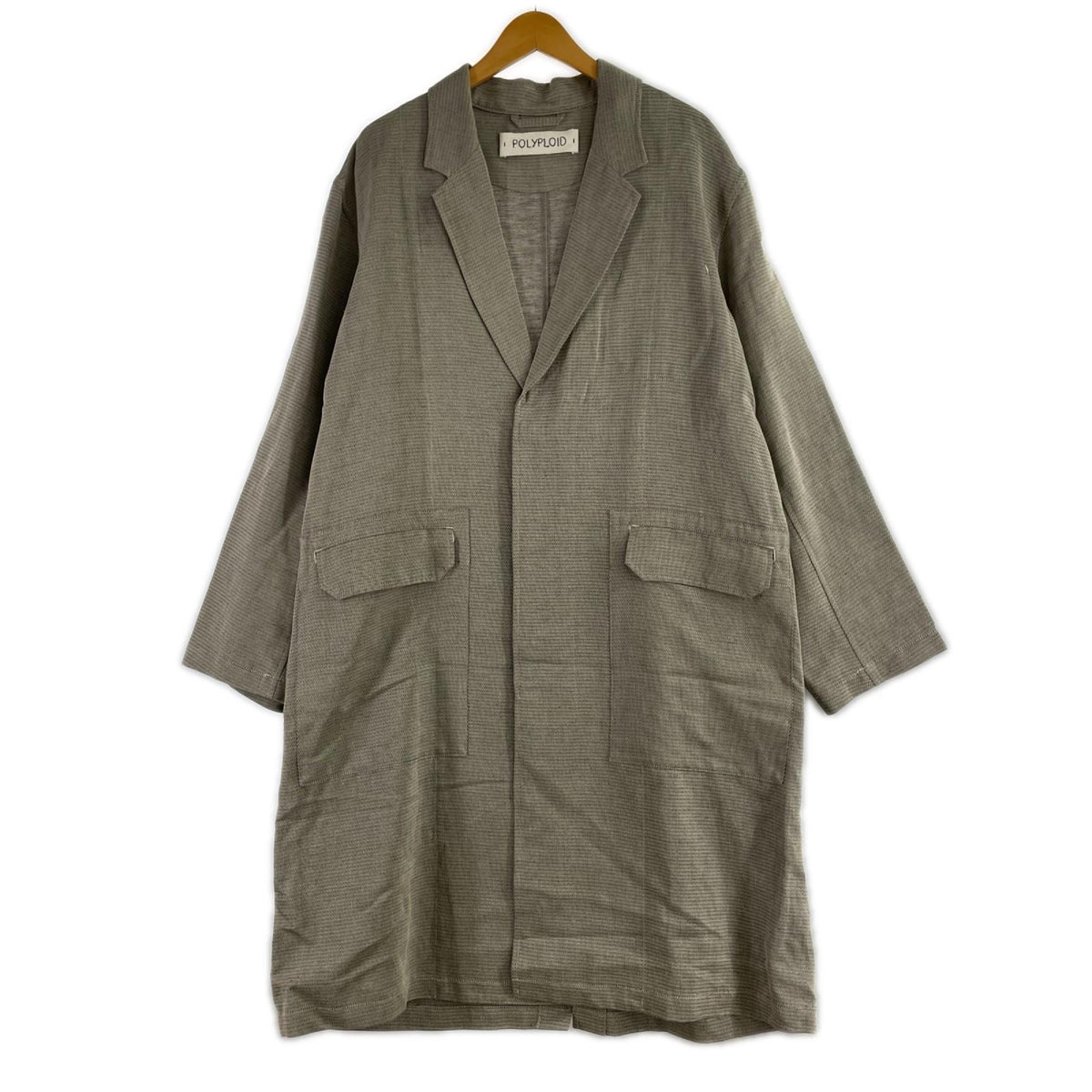 ジャケット LABORATORY COAT コットンリネン グレー (2) 2 グレー