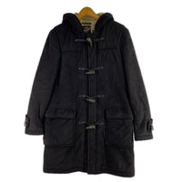 ジャケット ×Gloverall イングランド製 ダッフルコート 裏ボア 黒 (-) ブラック